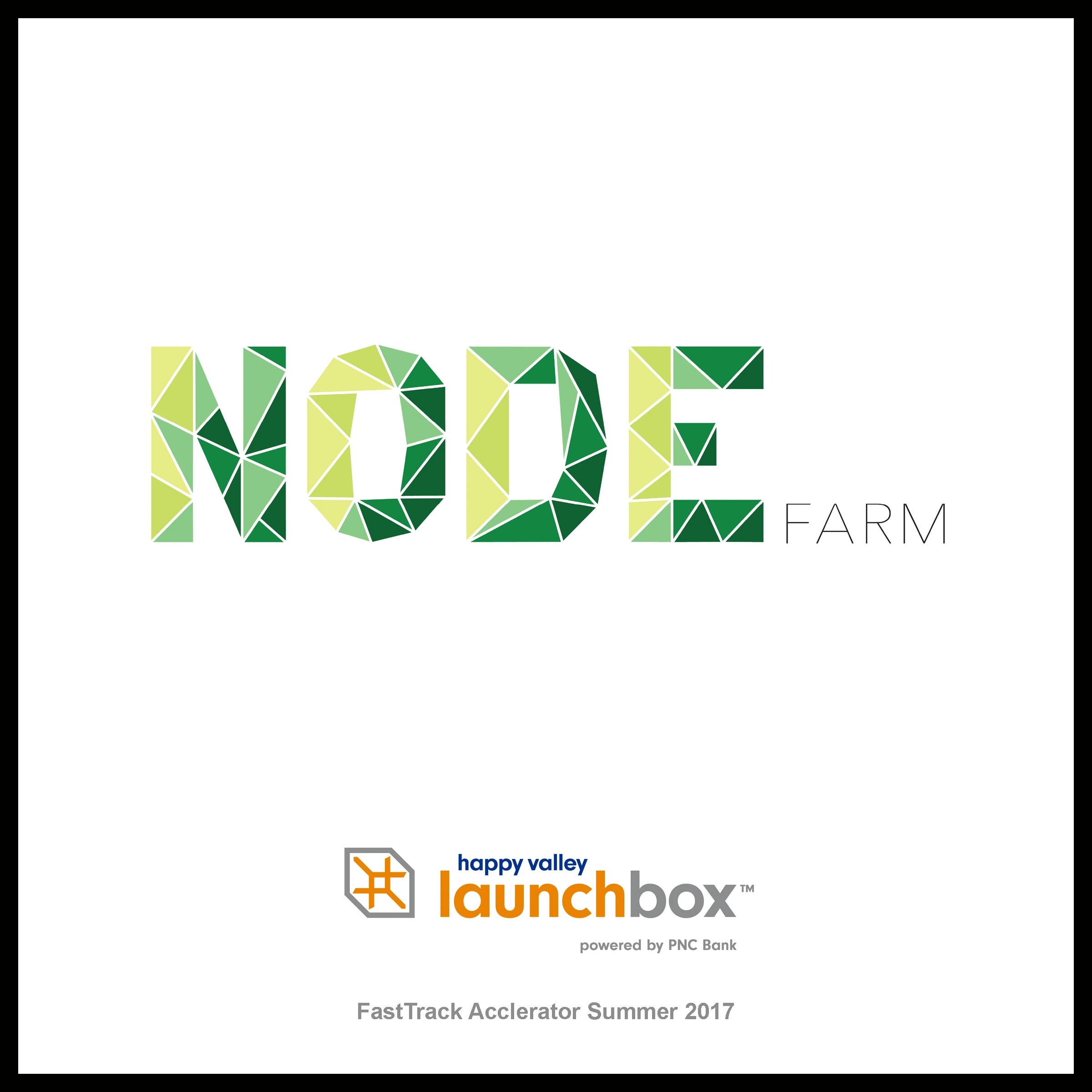Node Farms startup plaque