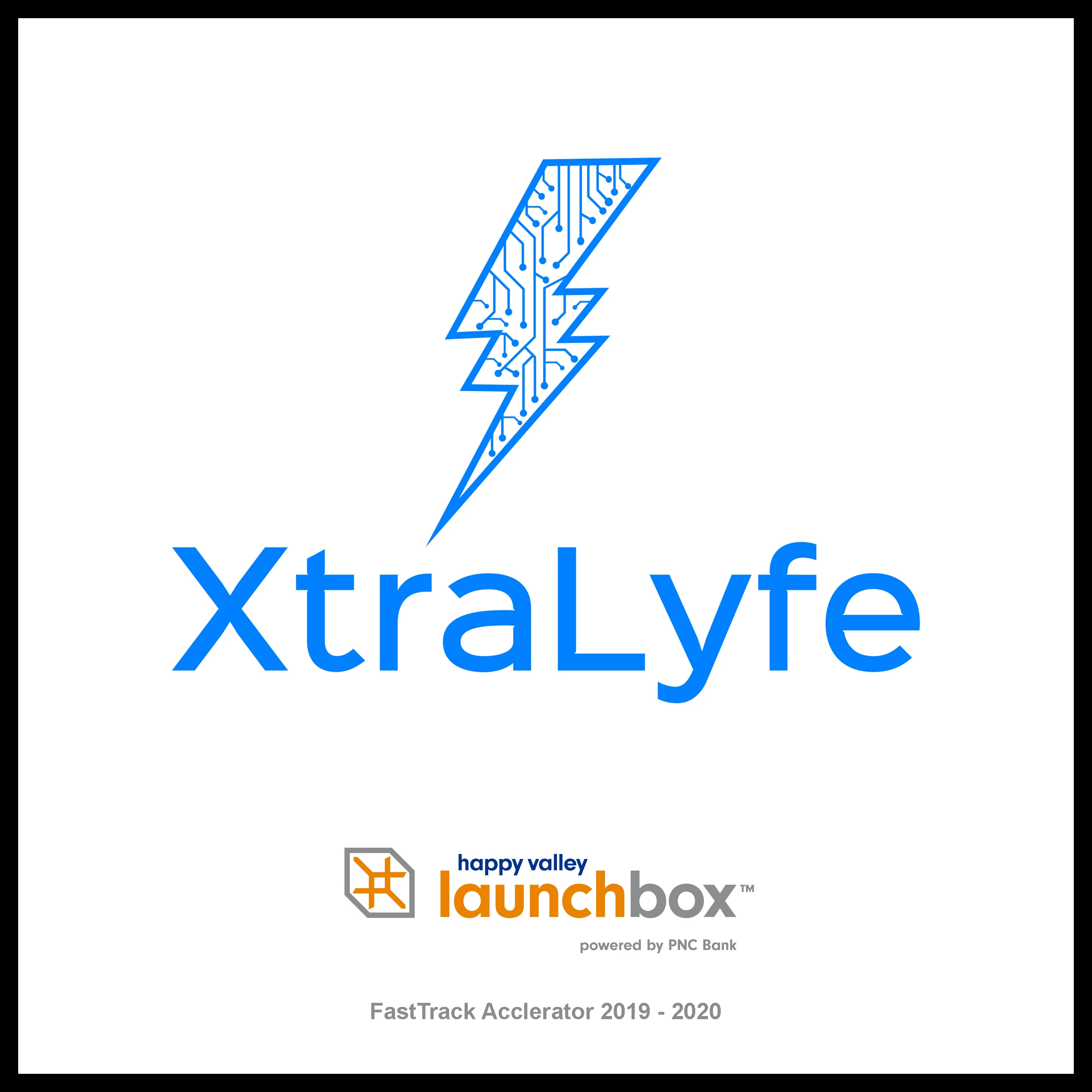 Xtra Lyfe startup plaque