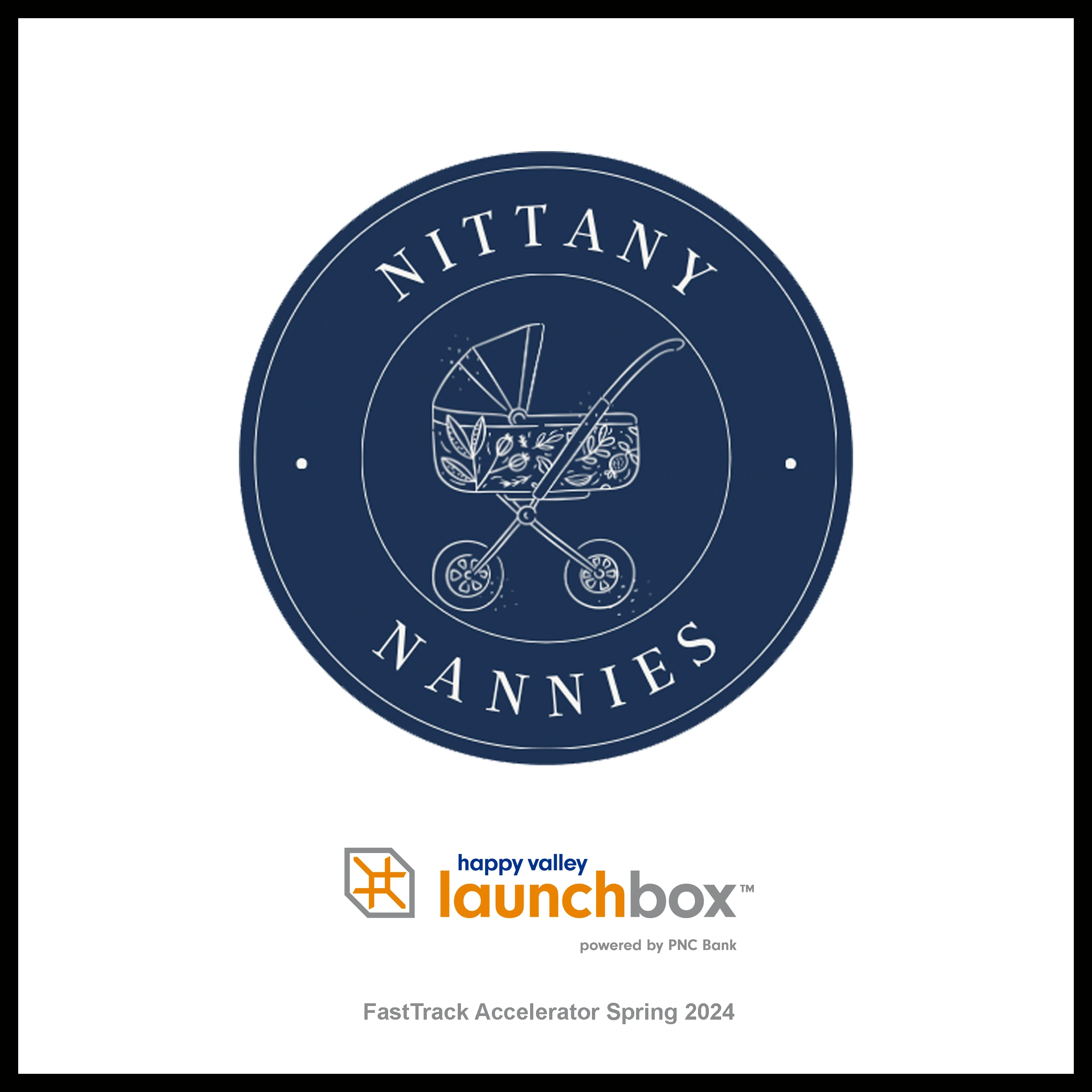 Nittany Nannies startup plaque