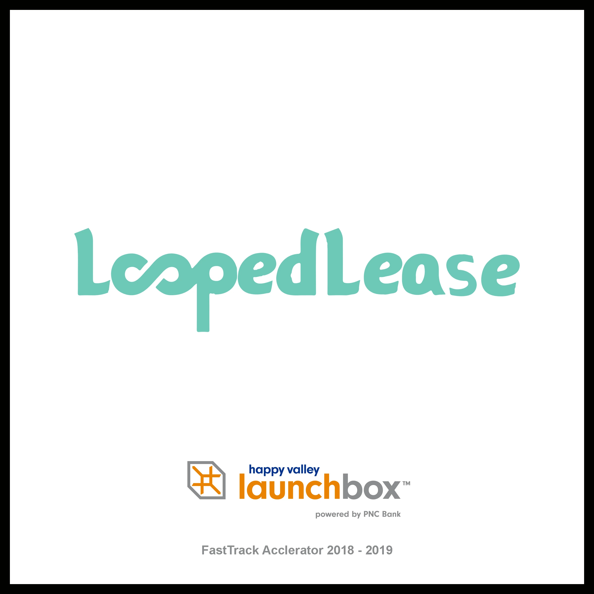 Looped Lease startup plaque