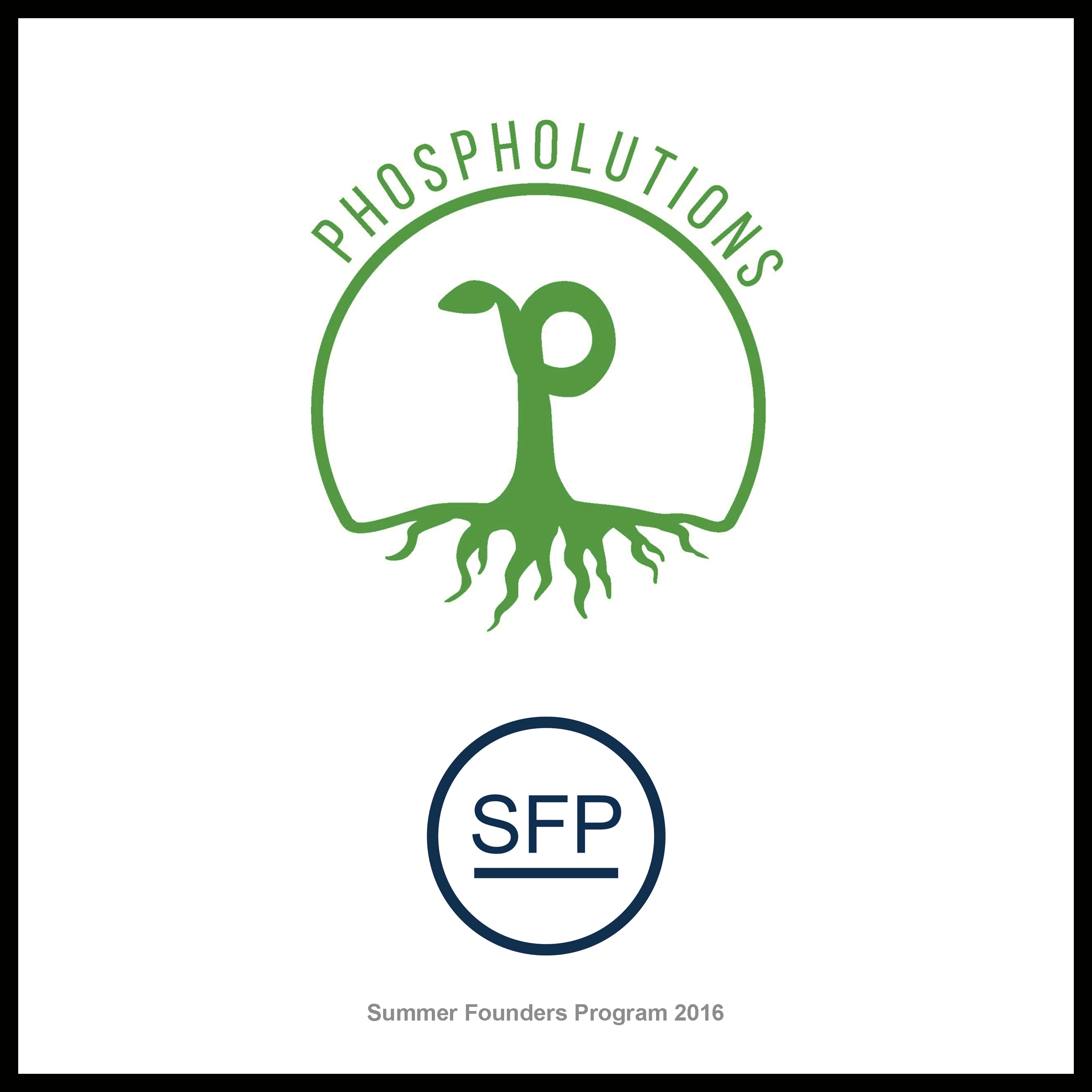 Phospholutions startup plaque