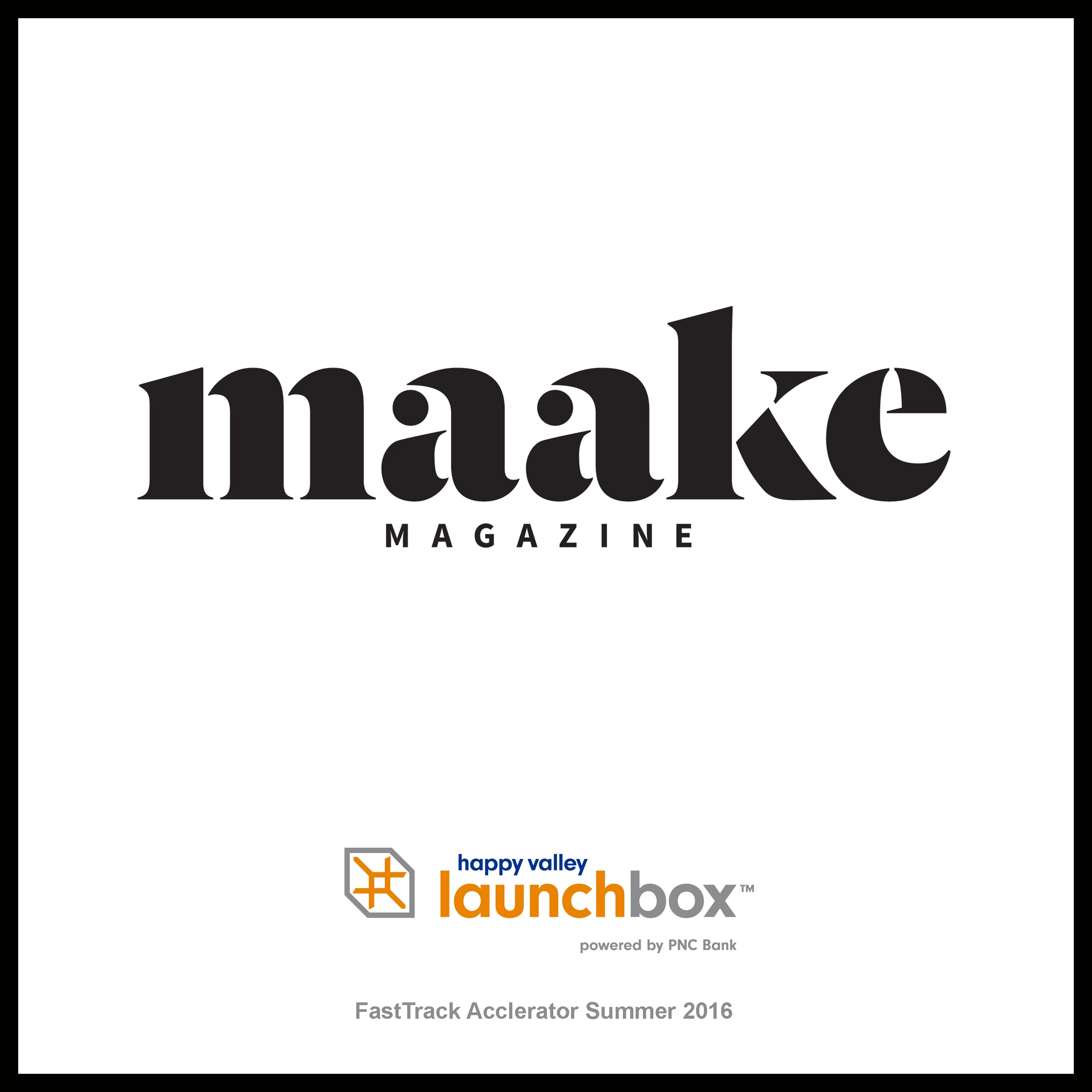 Maake startup plaque