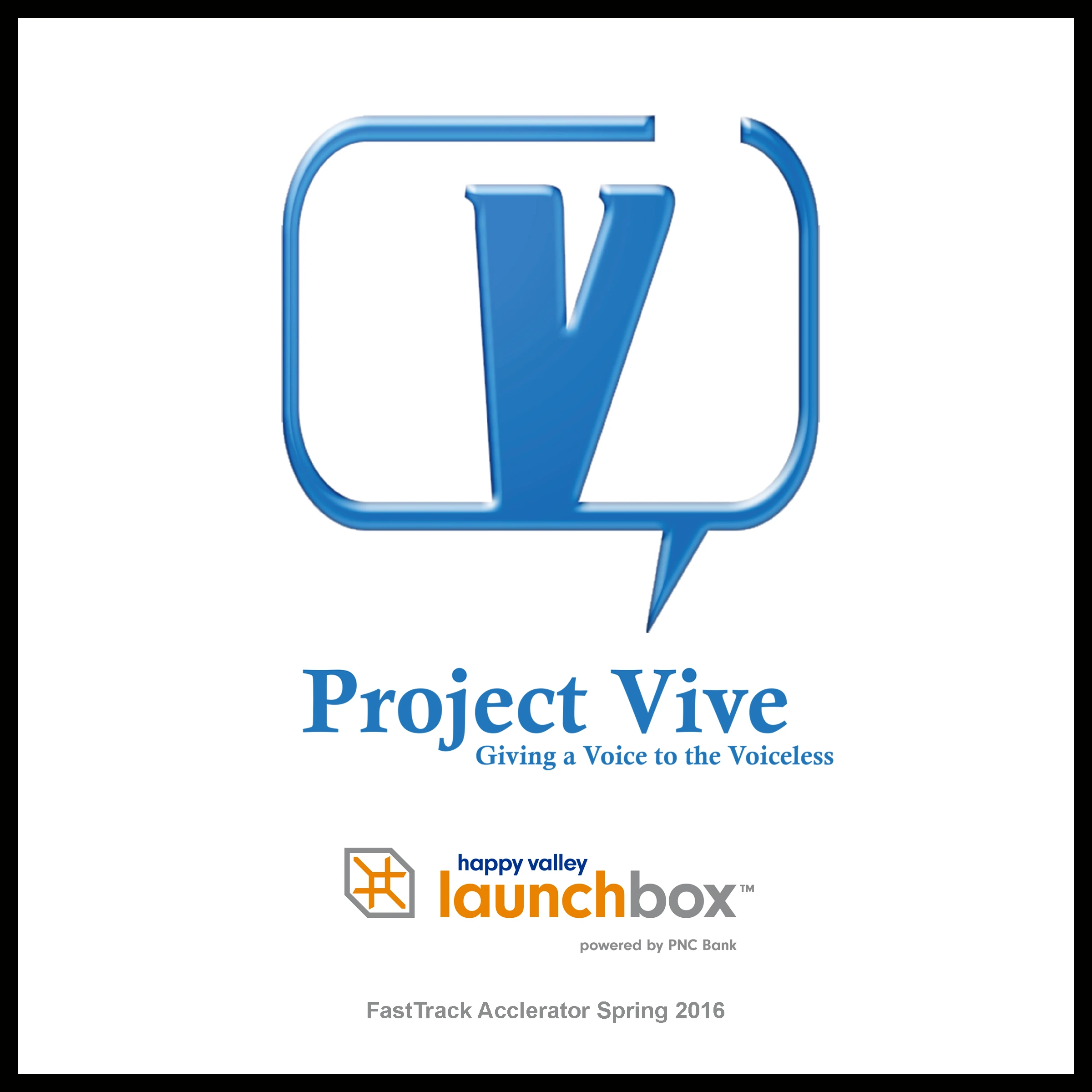 Project Vive startup plaque