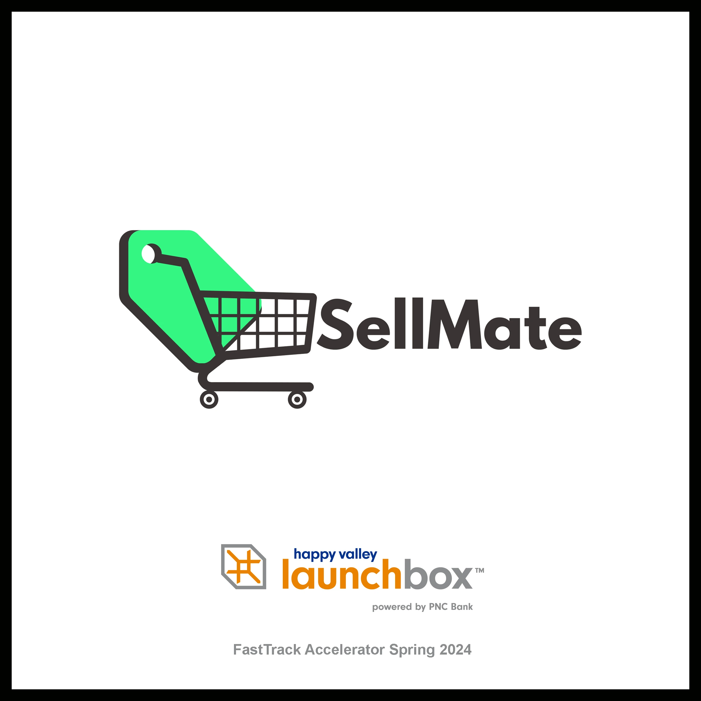 SellMate startup plaque