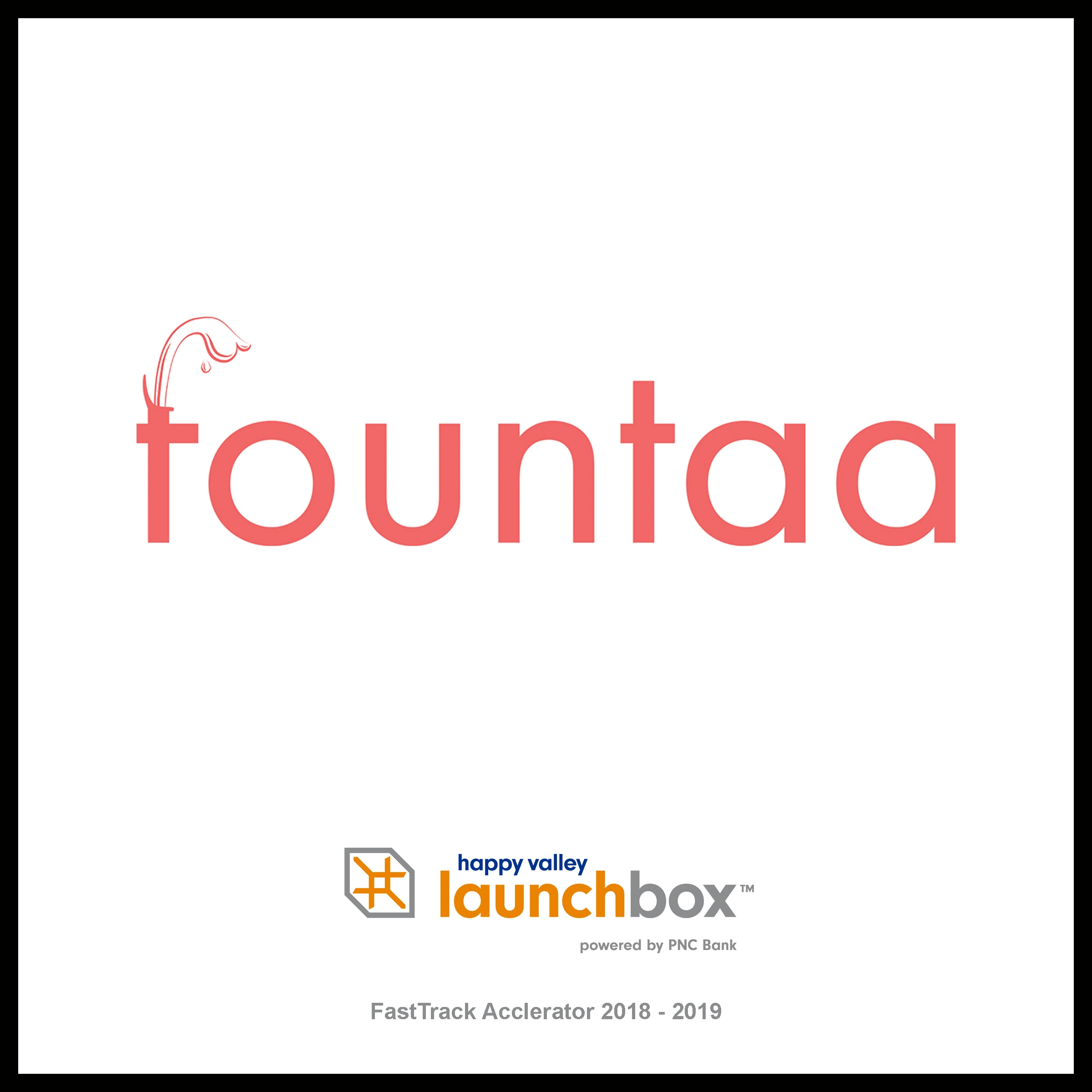 Fountaa startup plaque