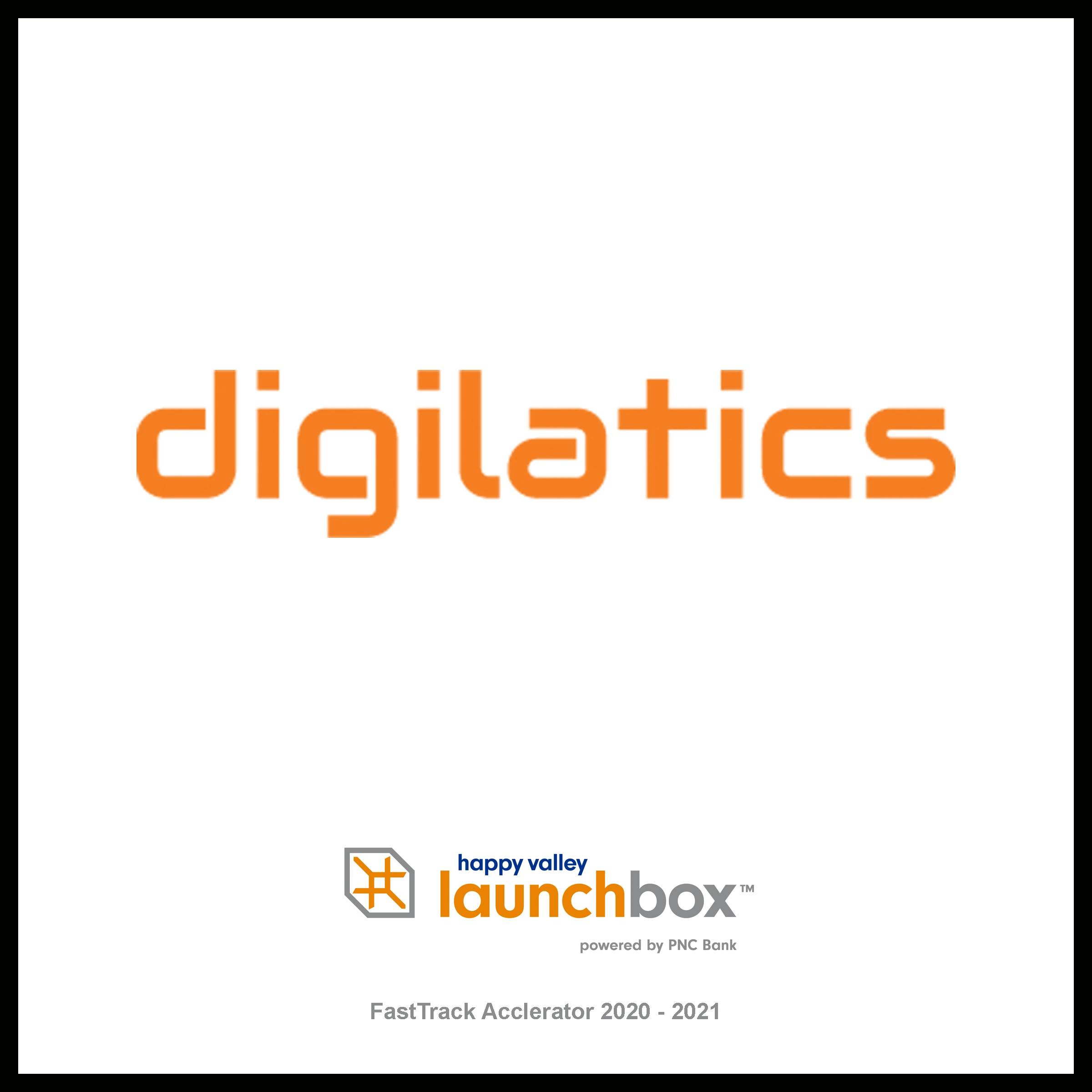 Digilatics startup plaque