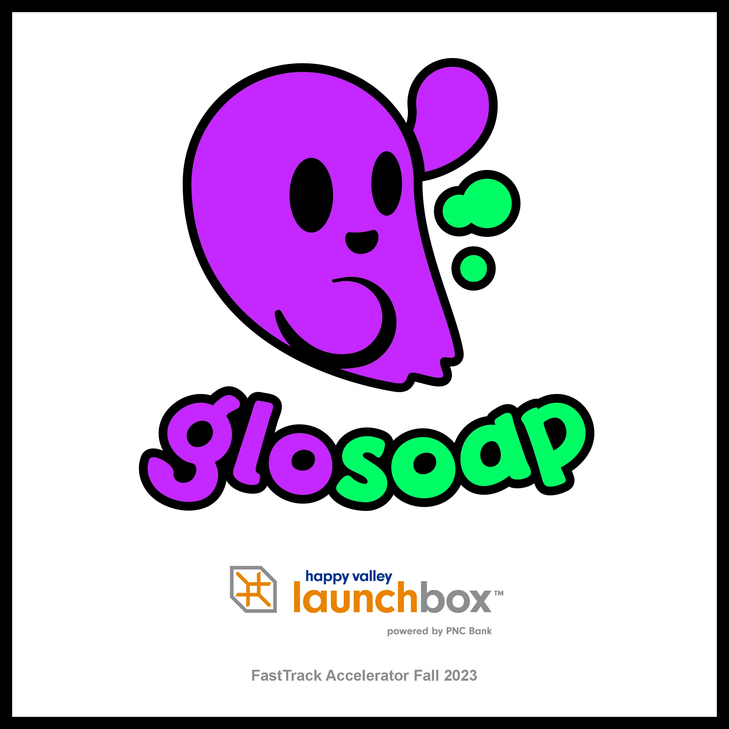 Glo Soap startup plaque