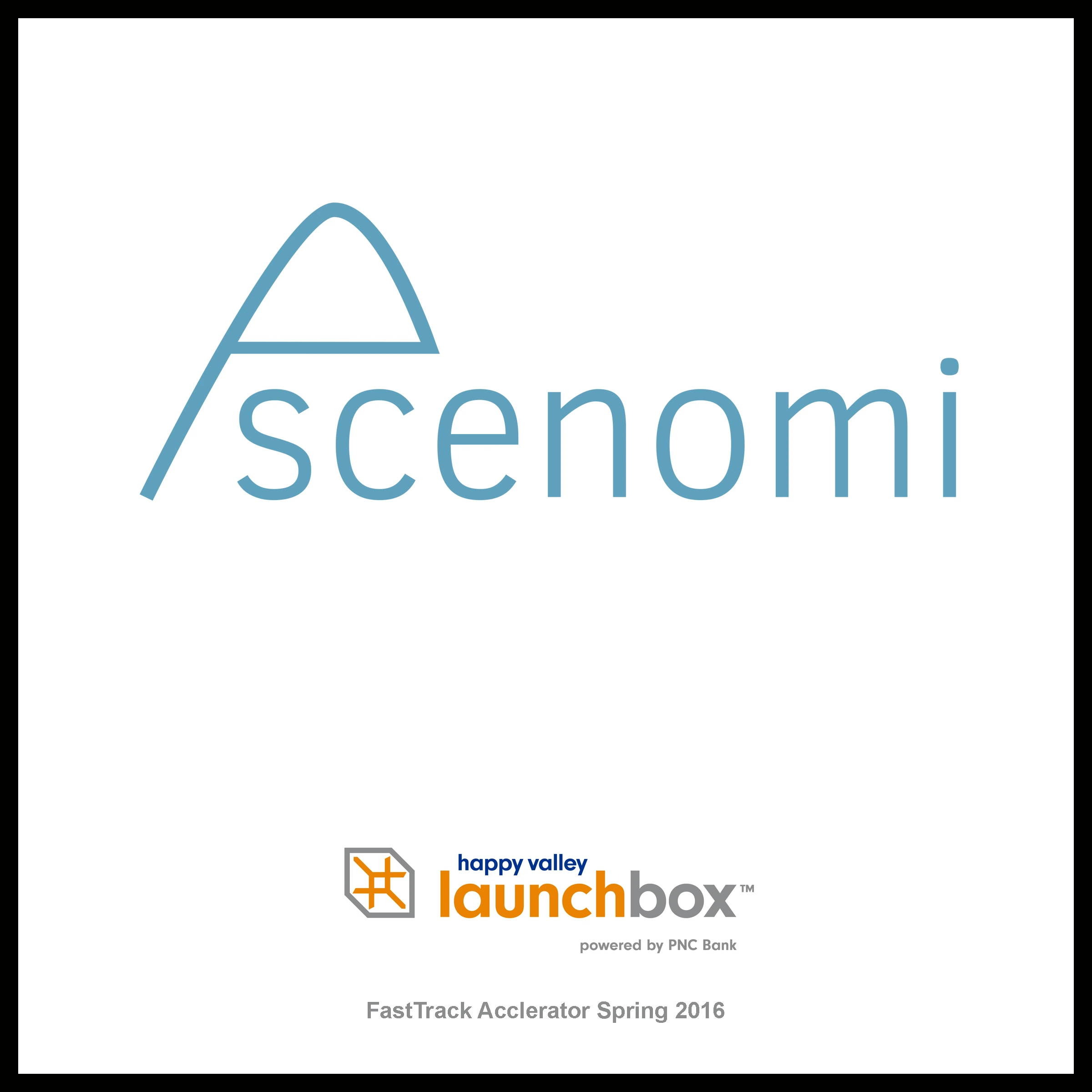 Scenomi startup plaque
