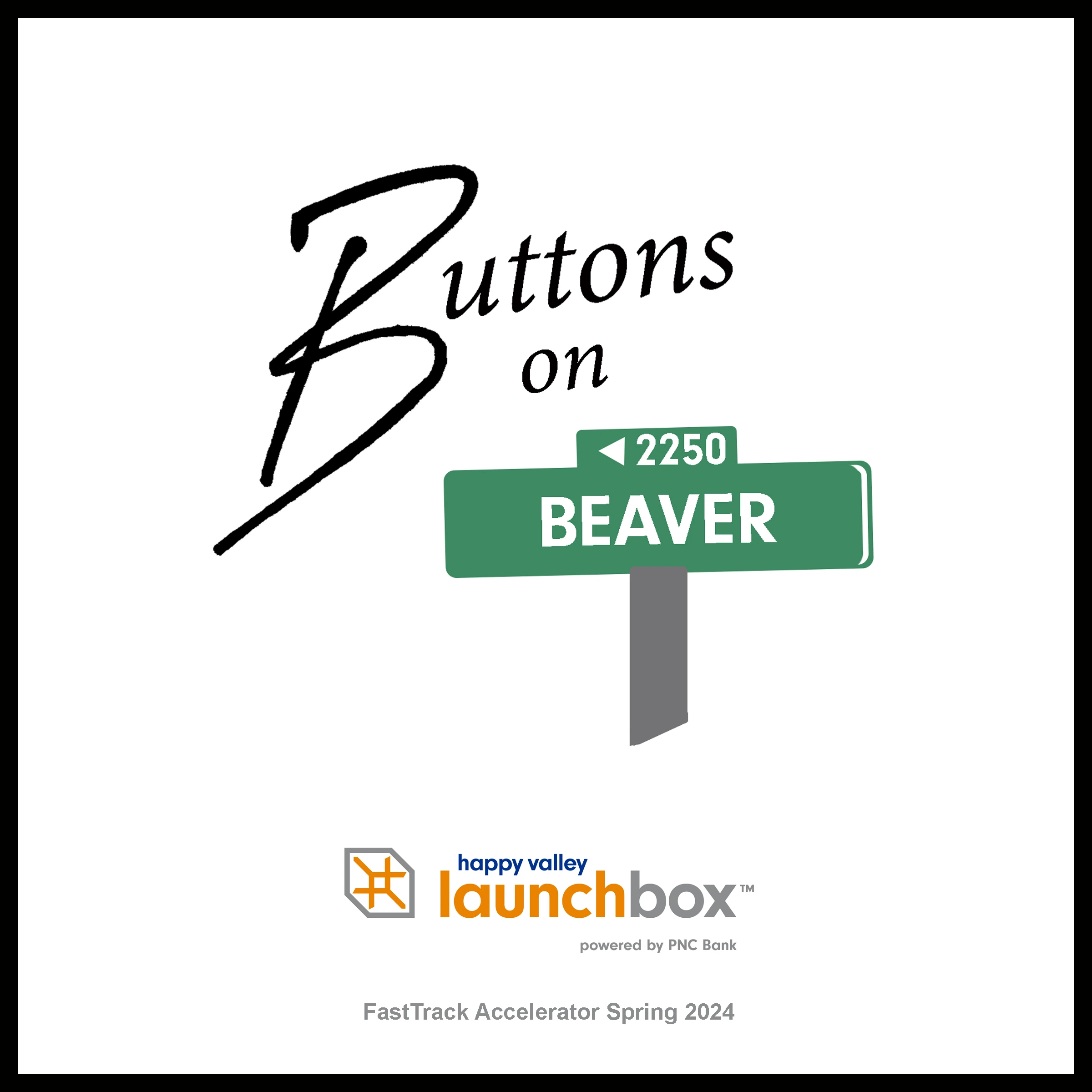 Buttons on Beaver startup plaque