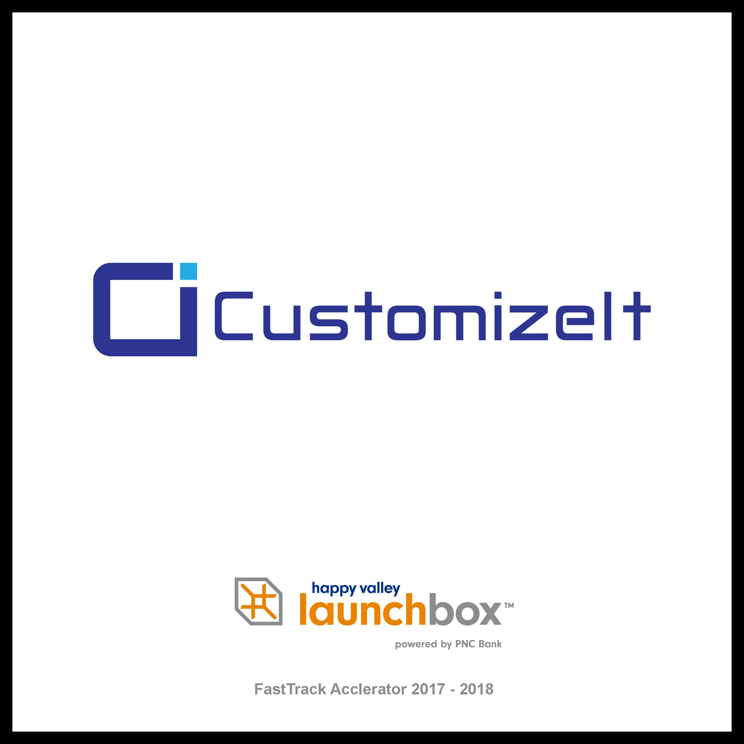 Customize It startup plaque