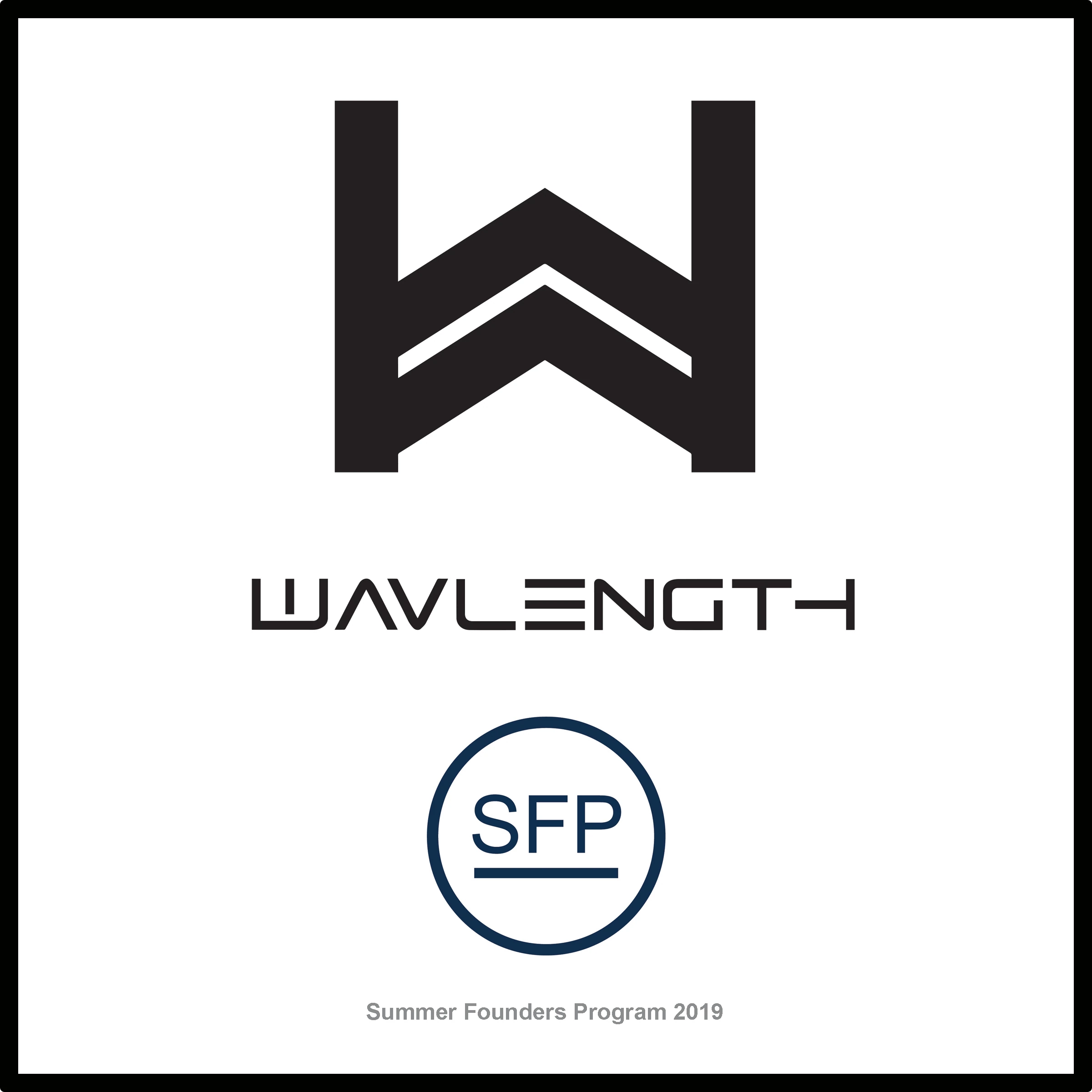 Wavlength startup plaque