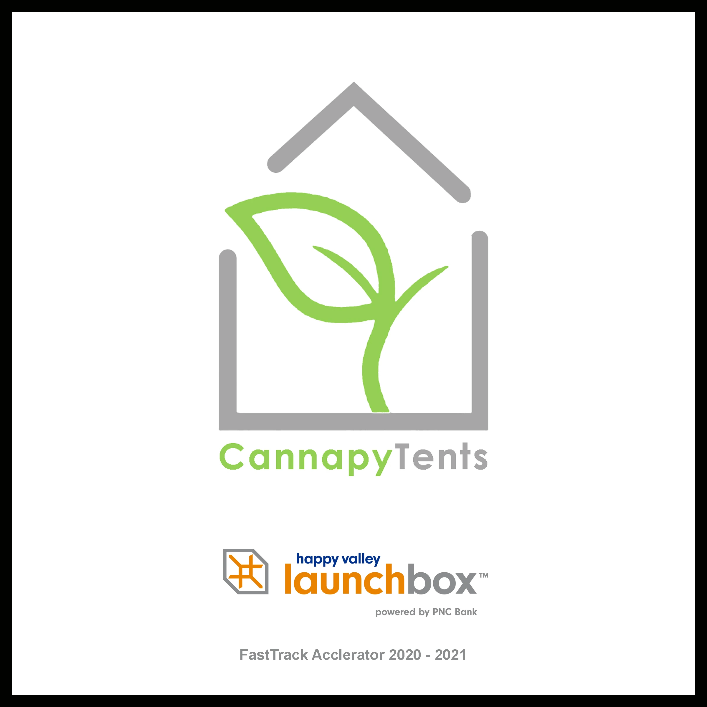 Cannapy Tents startup plaque